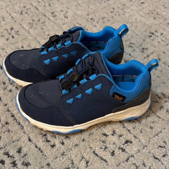Teva Kids' Navy and Sky Blue Hiking Sneakers - Picture 1 of 9